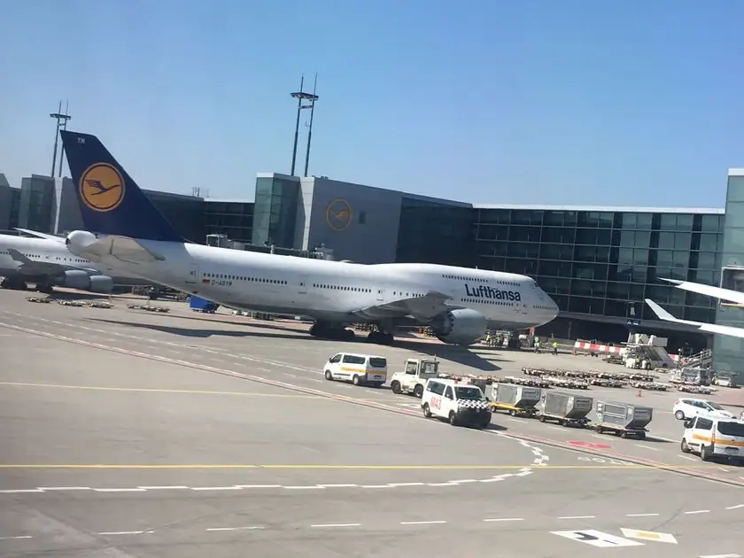 B747 von Lufthansa in Frankfurt 2019