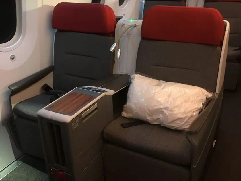 Die Latam Business Class im Dreamliner 2-2-2